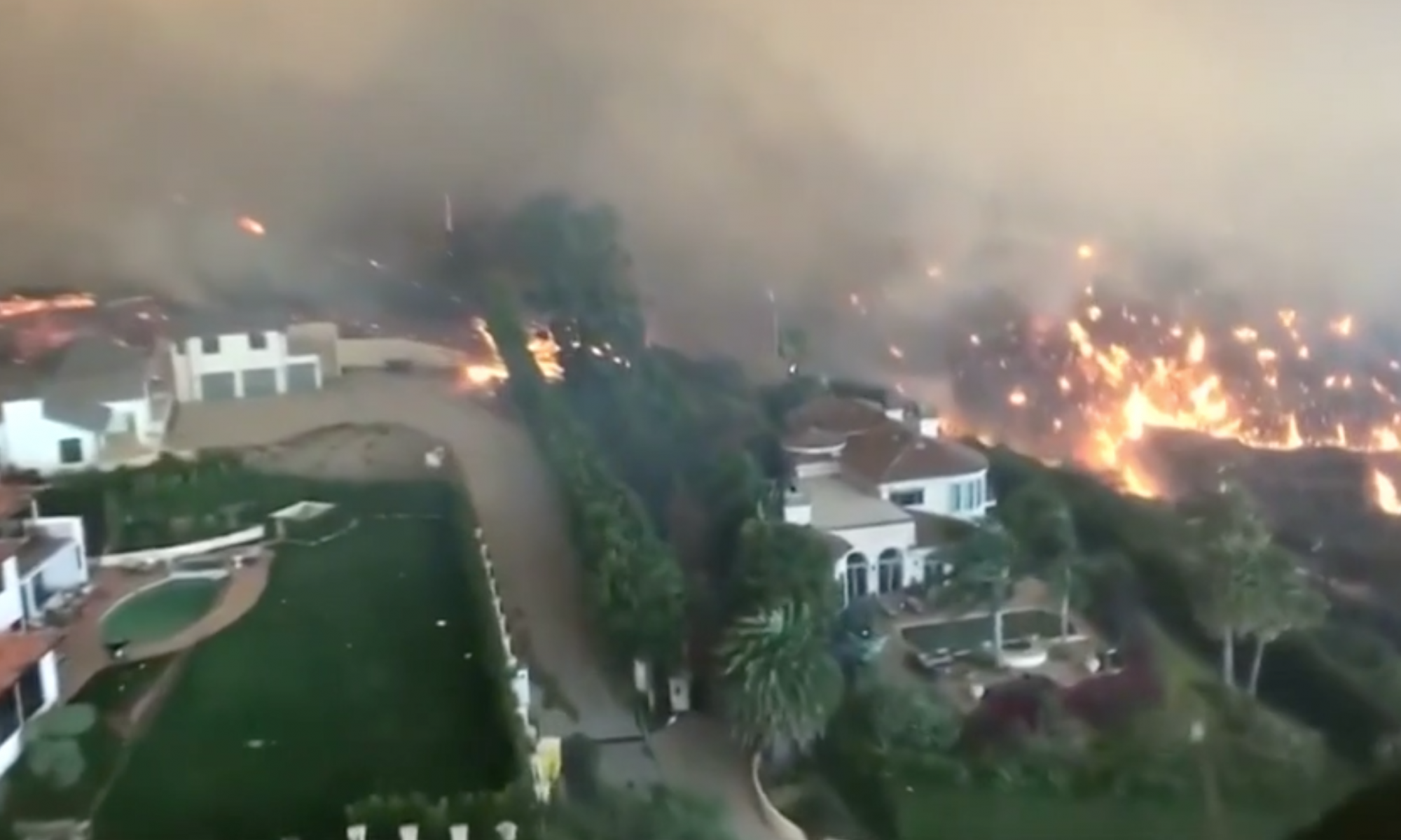Derzeit viele Brände in Kalifornien, bald wieder El Niño